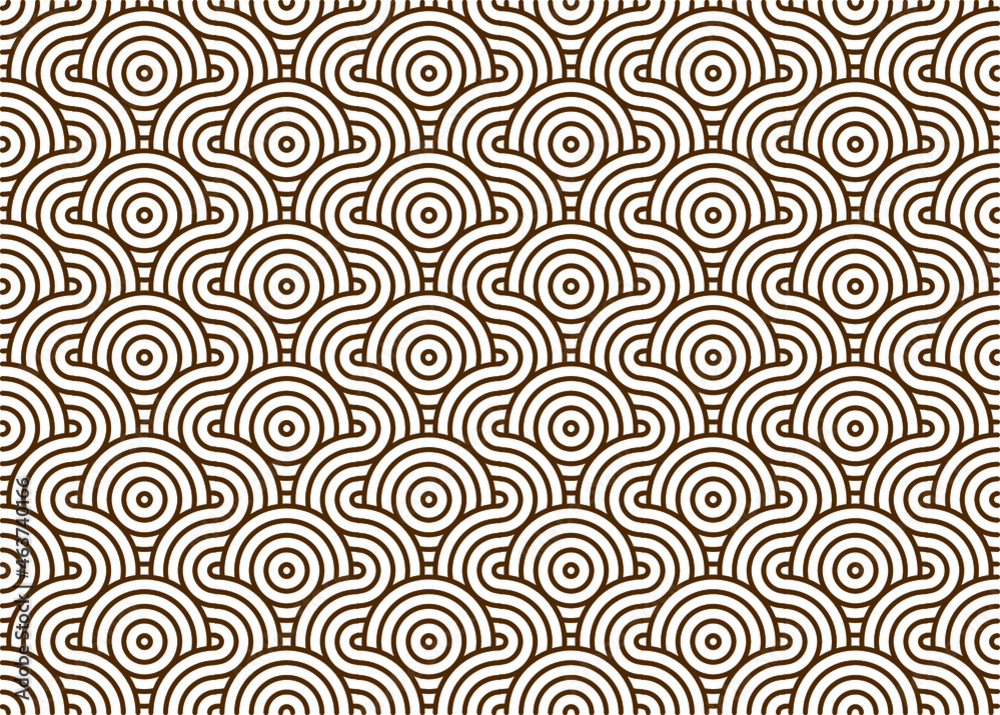 seamless pattern with spirals