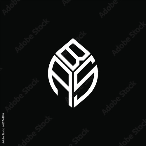 BAS letter logo creative design. BAS unique design

