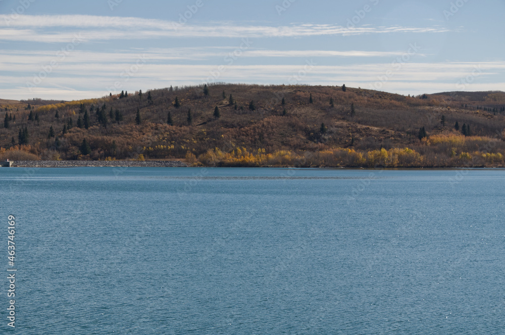 Ghost Lake on an Autumn Day