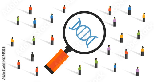 public looking at gene editing crispr-cas9 technology DNA molecular biology
