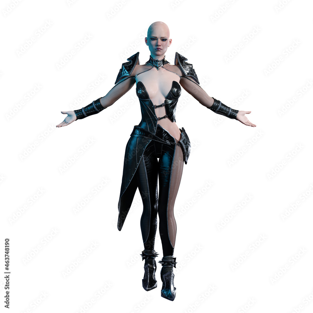 Paranormal Queen Woman, 3D Rendering, 3D Illustration Paranormal Queen Woman, 3D Rendering, 3D Illustration