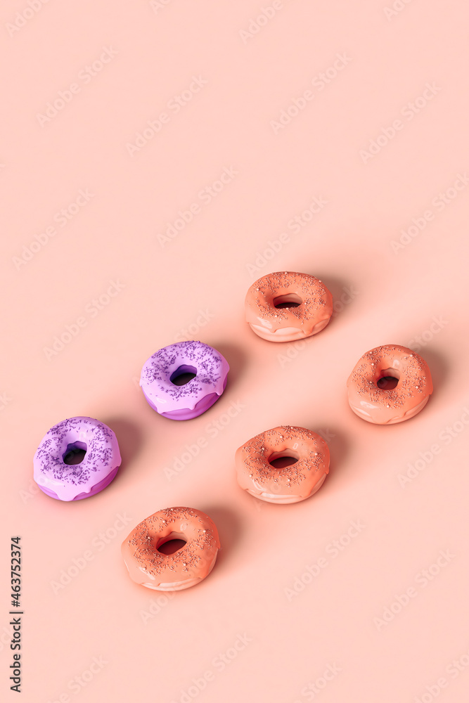 Colorful donuts Colorful donuts