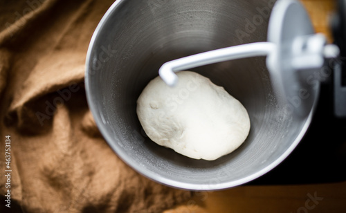 Dough In Mixer photo