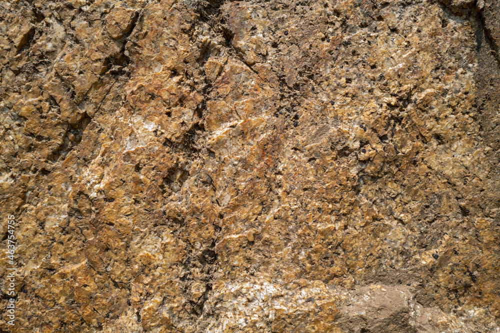 Details of textured rock surface by the side of the road in Idaho, USA Details of textured rock surface by the side of the road in Idaho, USA