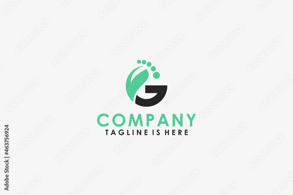 Letter G Nature Logo Design Icon Template Letter G Nature Logo Design Icon Template