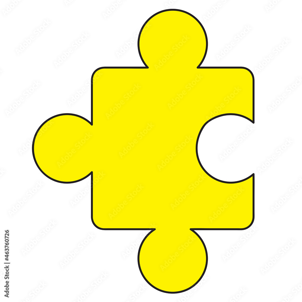 Cute Minimalist Puzzle Piece - Amazing flat vector illustration of a puzzle piece sign suitable for apps, sticker, clip art, decoration, website, animation, design asset and illustration in general Cute Minimalist Puzzle Piece - Amazing flat vector illustration of a puzzle piece sign suitable for apps, sticker, clip art, decoration, website, animation, design asset and illustration in general