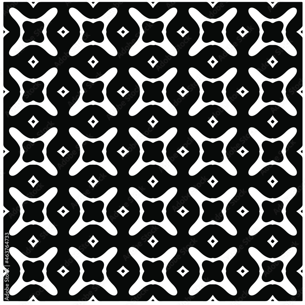 Seamless vector pattern in geometric ornamental style. Black pattern. Seamless vector pattern in geometric ornamental style. Black pattern.