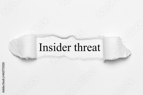 Принти на полотні Insider threat