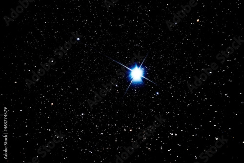 astrophotography Vega is a star of the first magnitude of the constellation of Lira