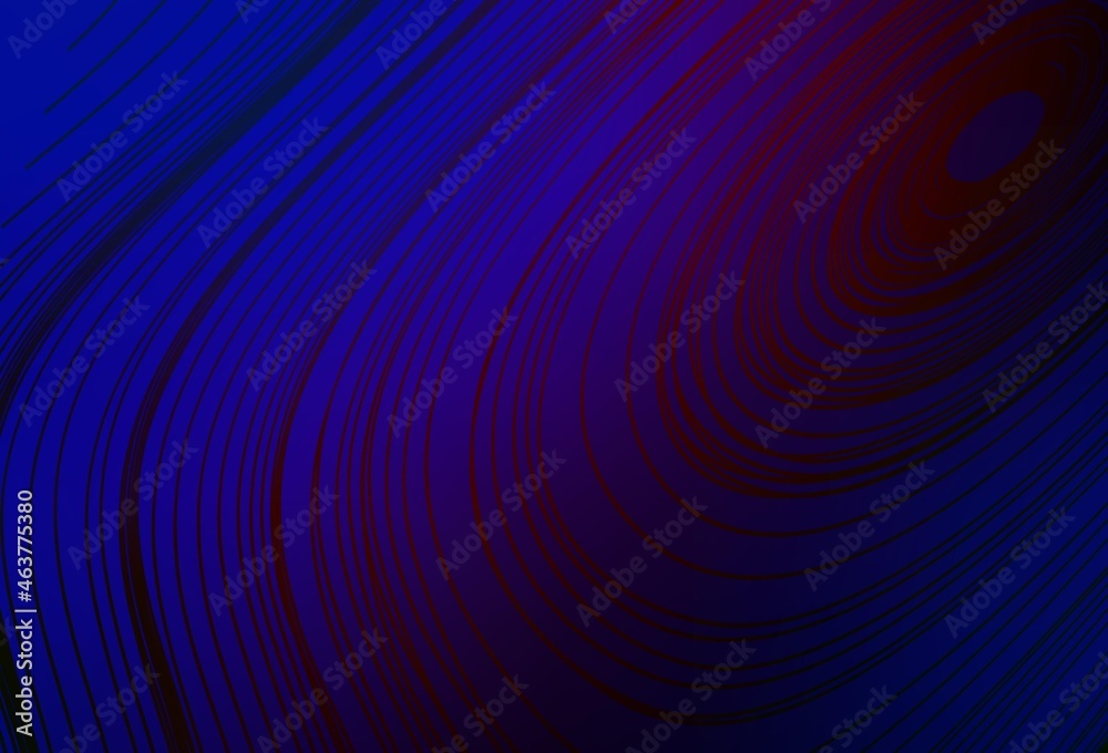 Fototapeta premium Dark Pink, Blue vector blurred pattern.