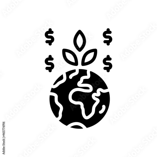 Black solid icon for fundamentals