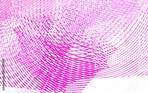 Light Pink vector backdrop with bent lines.