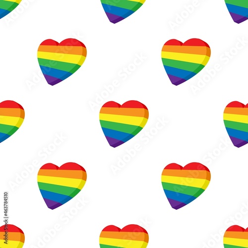 Heart in LGBT color pattern seamless background texture repeat wallpaper geometric vector Free Download Heart in LGBT color pattern seamless background texture repeat wallpaper geometric vector - GFXLoad