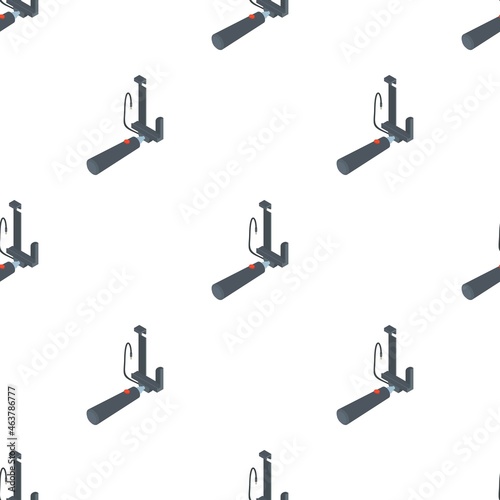 Selfie stick for photos pattern seamless background texture repeat wallpaper geometric vector