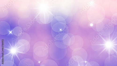 Starry bokeh flares background