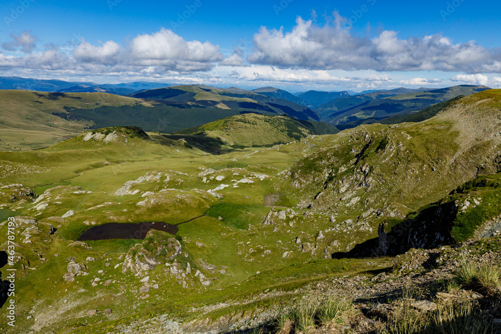 Fototapeta premium The landscape of the Carpathian Mountains 