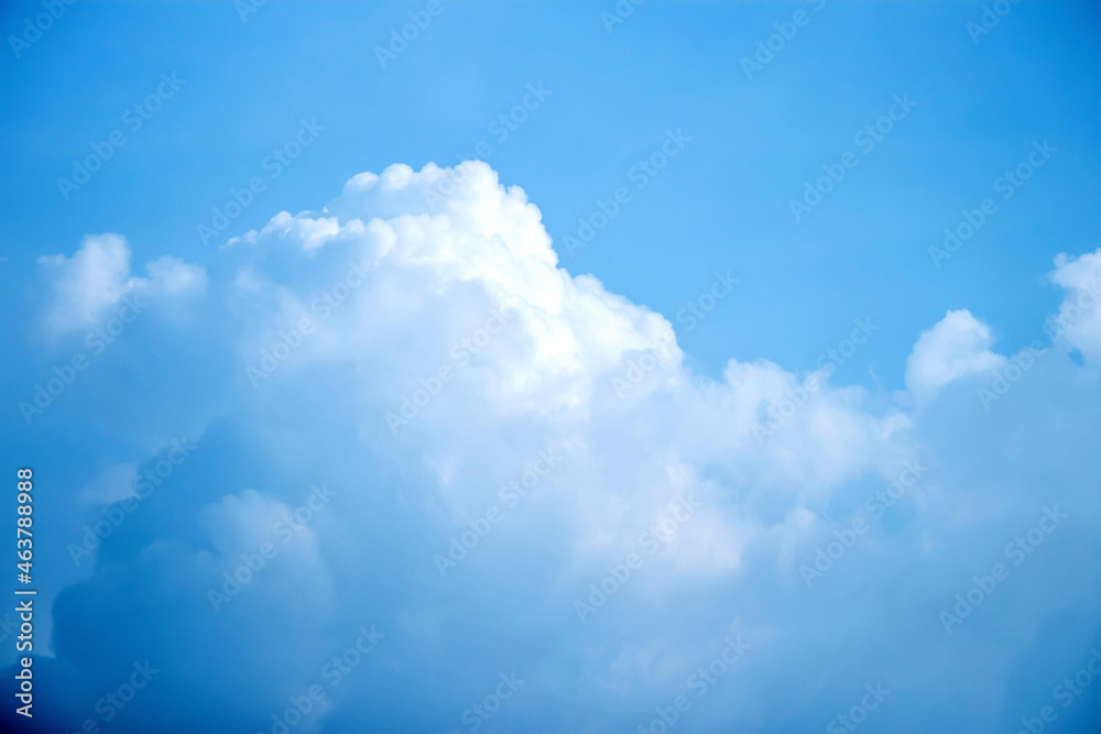 Scenic shot of beautiful cloudscape against the blue sky Scenic shot of beautiful cloudscape against the blue sky