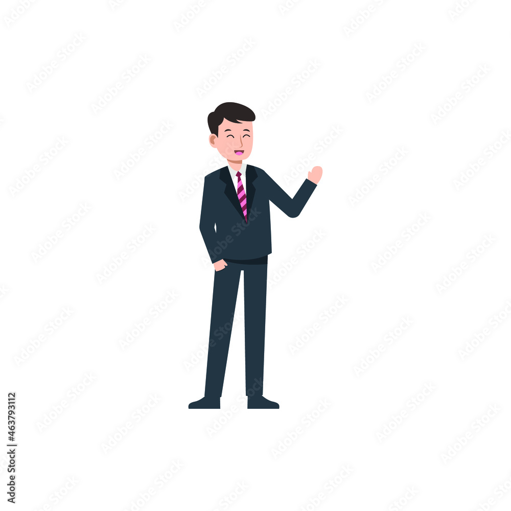 business person character style vector illustration design