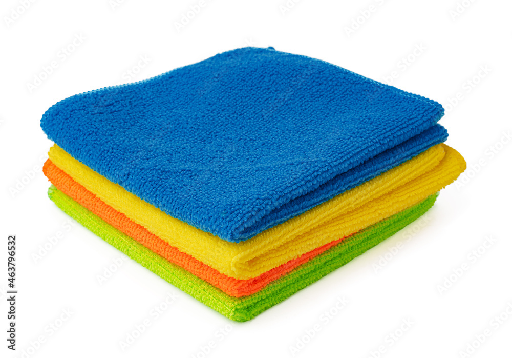 Cleaning household wipes isolated on white background Cleaning household wipes isolated on white background