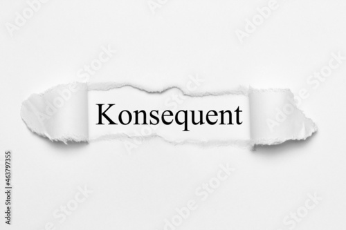 Konsequent 