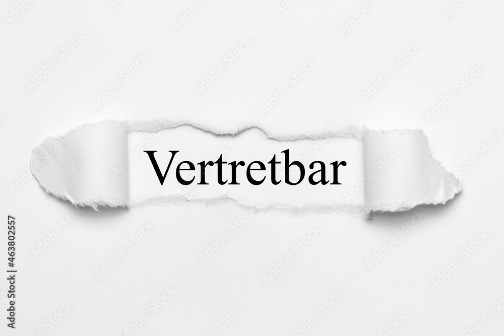 Vertretbar 