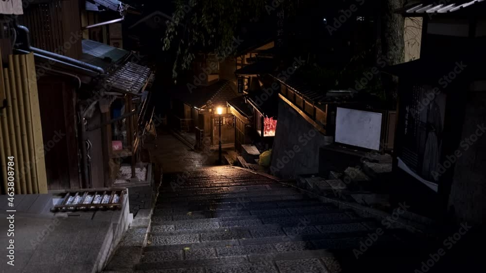 Sannen-zaka Stairs near Kiyomizu Temple, Kyoto in Japan, Tradition or Travel Background Sannen-zaka Stairs near Kiyomizu Temple, Kyoto in Japan, Tradition or Travel Background