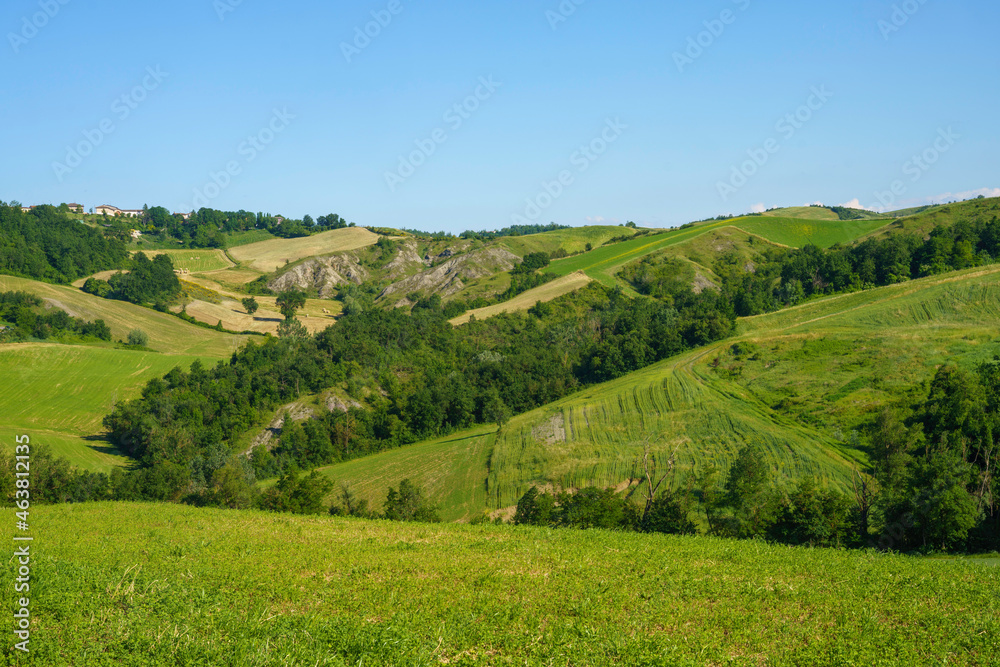 Rural landscape at Rivalta di Lesignano Bagni, Emilia-Romagna