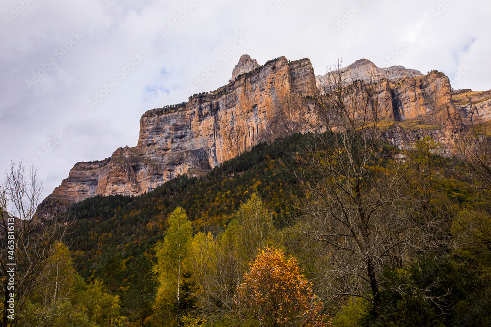 Autumn in Ordesa and Monte Perdido National Park, Spain