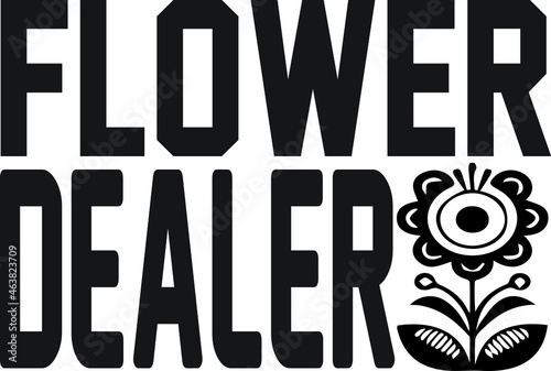 Florist T-Shirt Design