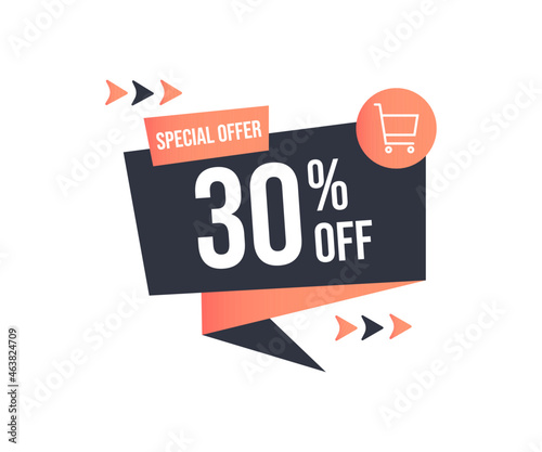 online sales poster - 30% off 