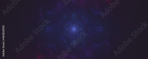 Abstract space particle dust background