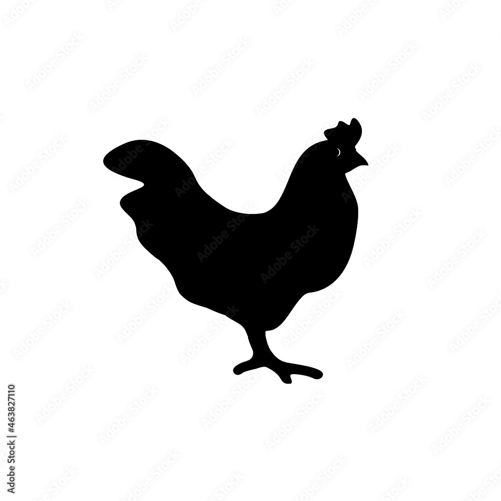 Chicken vector illustration. Badges and design elements for chicken making. Vector illustration - Vector Chicken vector illustration. Badges and design elements for chicken making. Vector illustration - Vector