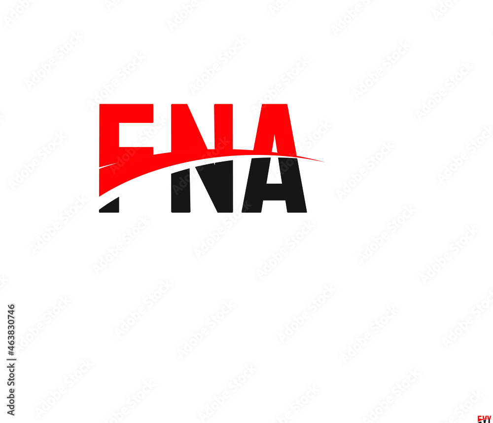 FNA Letter Initial Logo Design Vector Illustration FNA Letter Initial Logo Design Vector Illustration