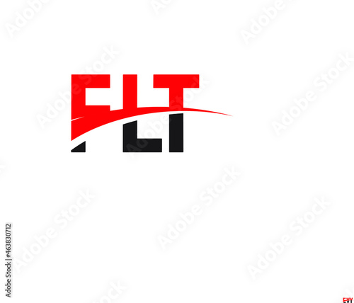 FLT Letter Initial Logo Design Vector Illustration © Rubel