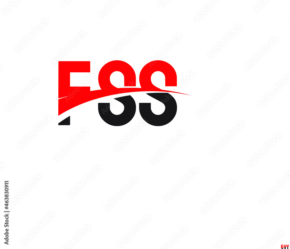 FSS Letter Initial Logo Design Vector Illustration FSS Letter Initial Logo Design Vector Illustration