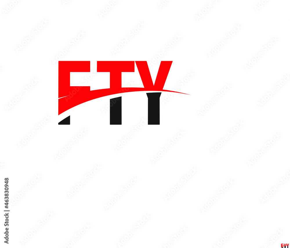 FTY Letter Initial Logo Design Vector Illustration FTY Letter Initial Logo Design Vector Illustration