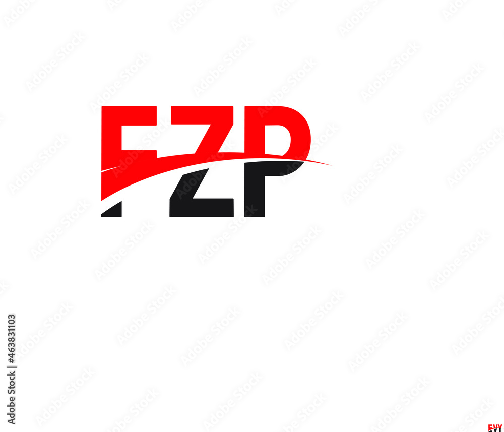 FZP Letter Initial Logo Design Vector Illustration FZP Letter Initial Logo Design Vector Illustration