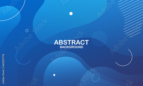 Blue abstract background. Vector illustration