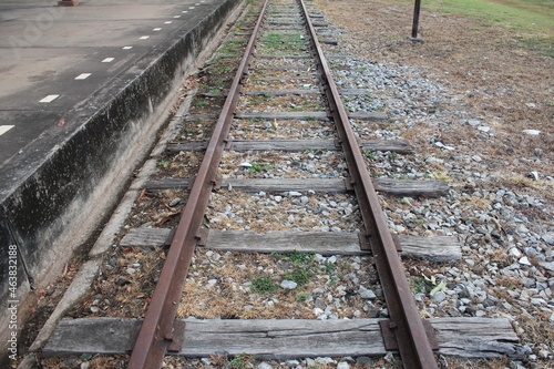 railway lines or Train track