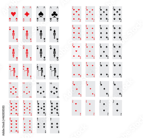 all poker cards