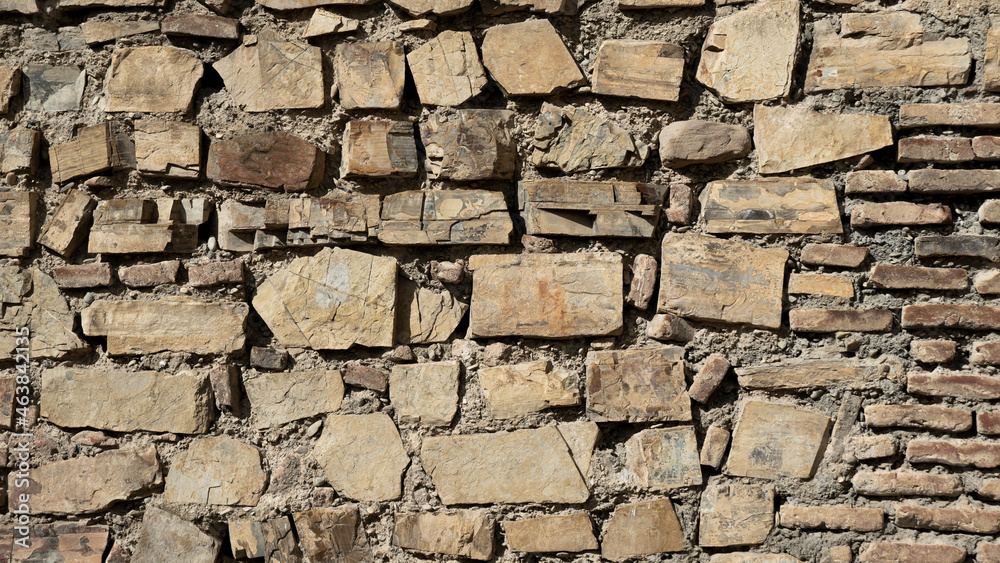 Obraz premium stone wall. old stone wall texture