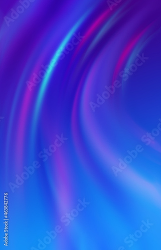 Dark abstract futuristic background. Digital explosion, ultraviolet neon glow, blurred geometric lines.