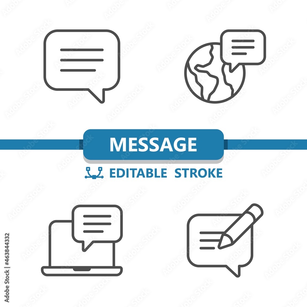 Message - Contact - Contact Us Icons Message - Contact - Contact Us Icons