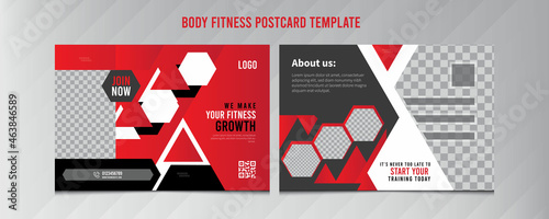 PostCard Template, Vector Template for Opening Invitation Editable. Postcard design, Corporate Professional Business Postcard Design, Event Card Design, Invitation Design, Direct Mail EDDM Template Se