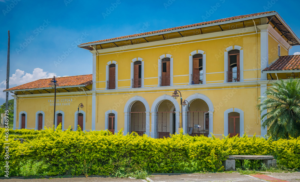 Antigua estación del tren en buga, valle del cauca