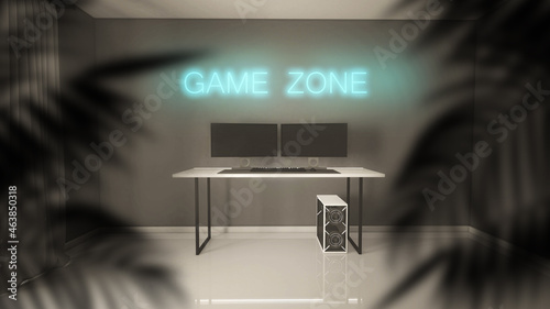 Interior for computer games...