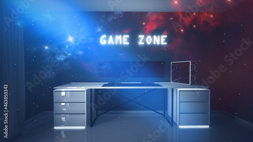 Interior for computer games...