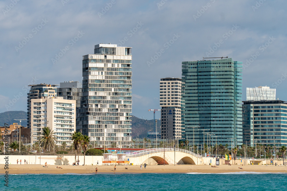 Skyline view - Barcelona Skyline view - Barcelona