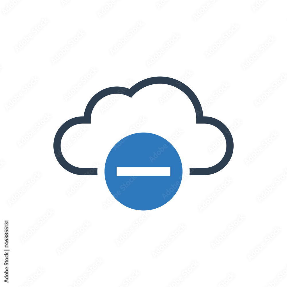 Cloud Delete - Cloud Minus Icon - Cloud Remove Icon Cloud Delete - Cloud Minus Icon - Cloud Remove Icon