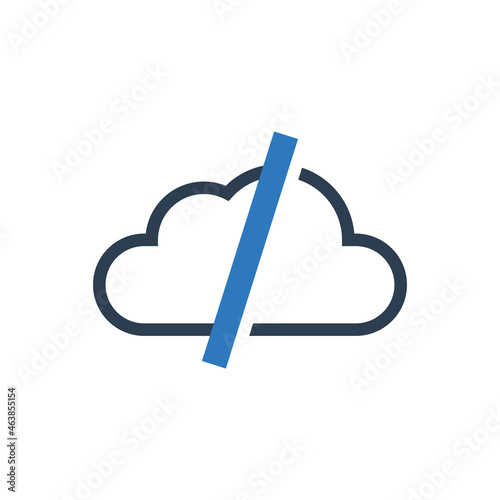 Cloud Internet Offline Icon